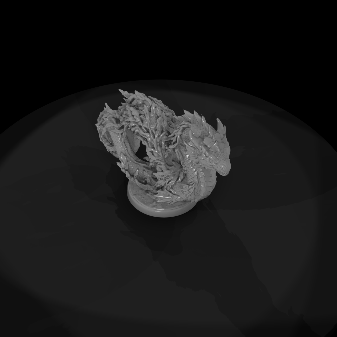 Kelp-Draped Sea Serpent