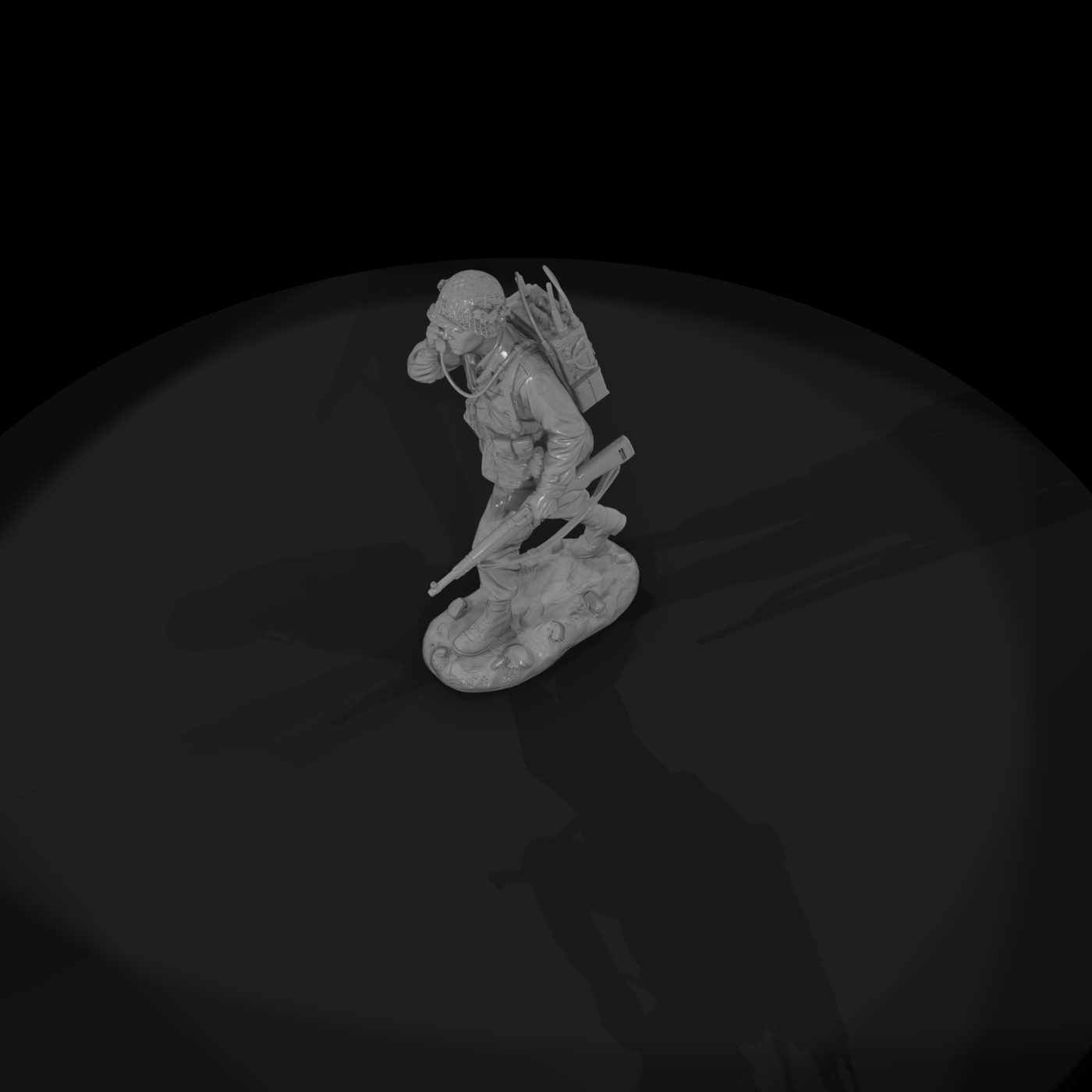 Ww2H 014 United States Army Radioman
