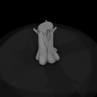 Mossy Hollow Tree Stump with Toadstools — thumbnail 7