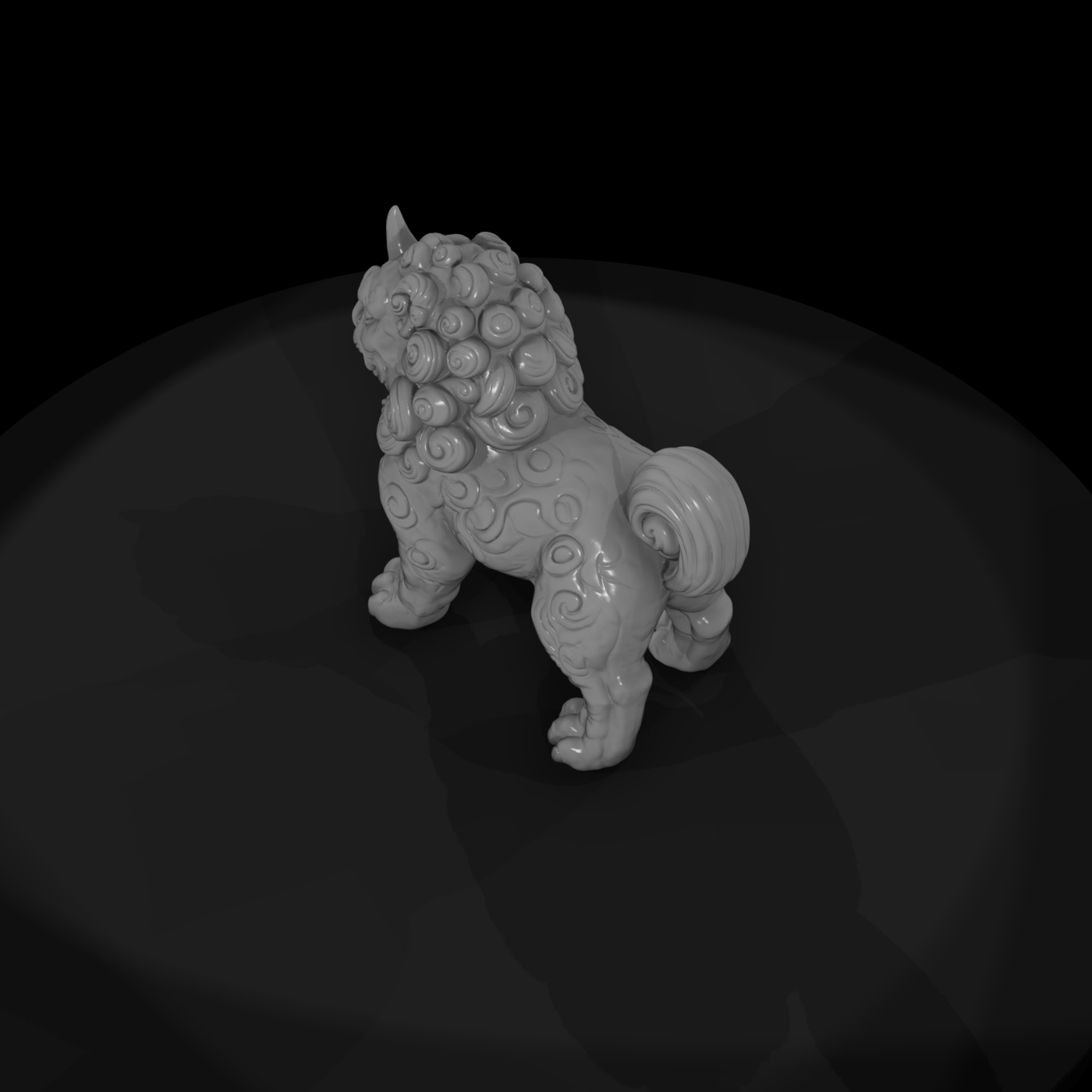 Myth 0465 Mythology Haetae Miniature Figure
