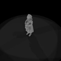 amish-cloth-doll-3d-model — thumbnail 8
