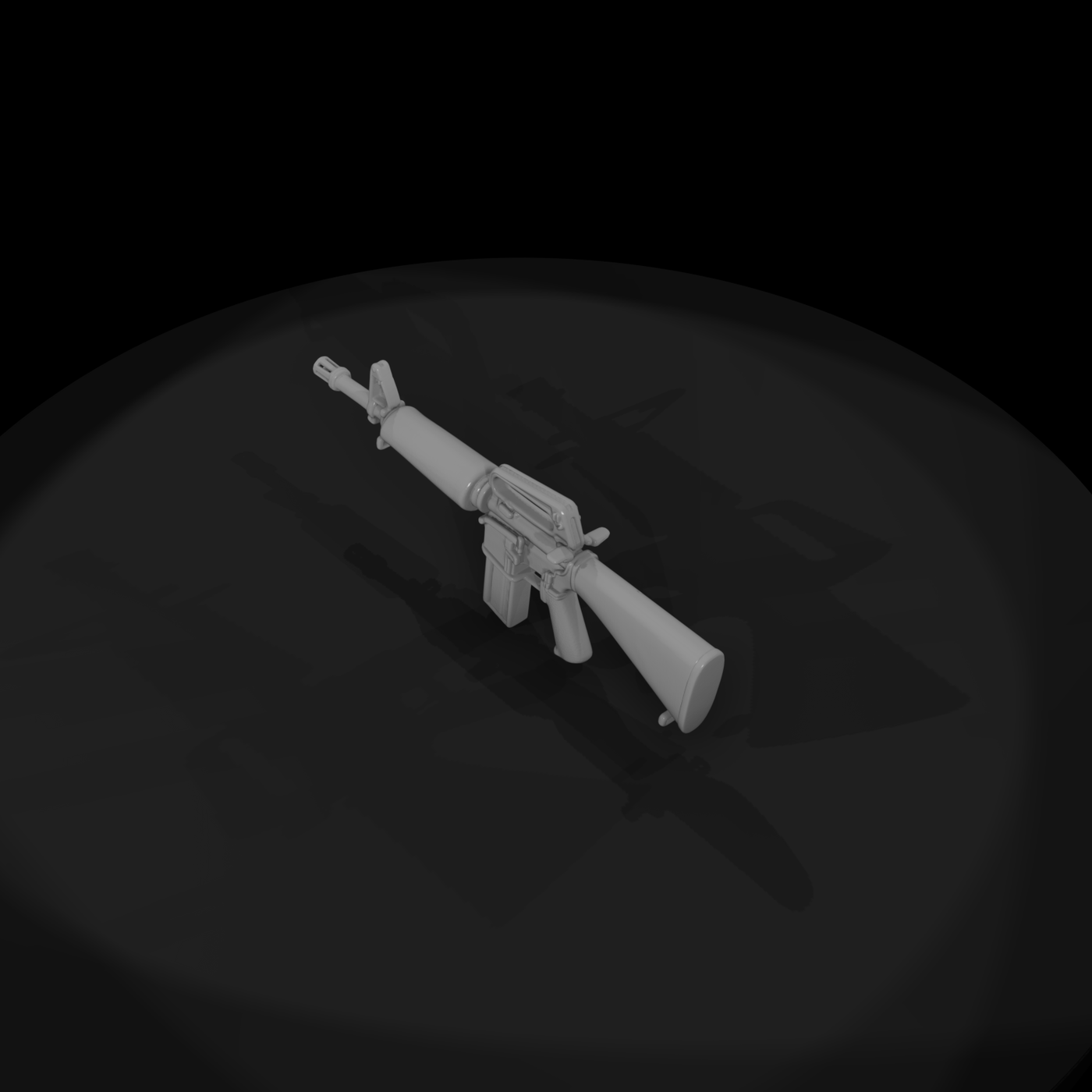 AR-10 Battle Rifle in Camouflage