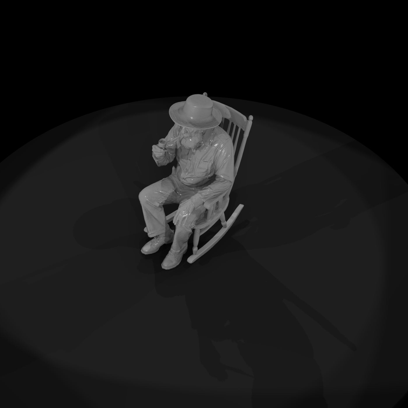 amish-pipe-3d-model