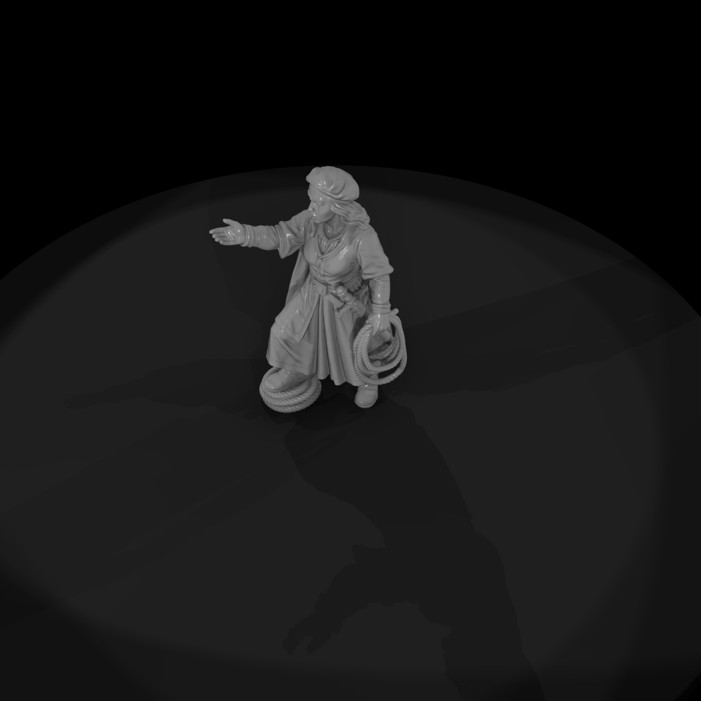 Hist 0116 Historical Grace O Malley Miniature Figu