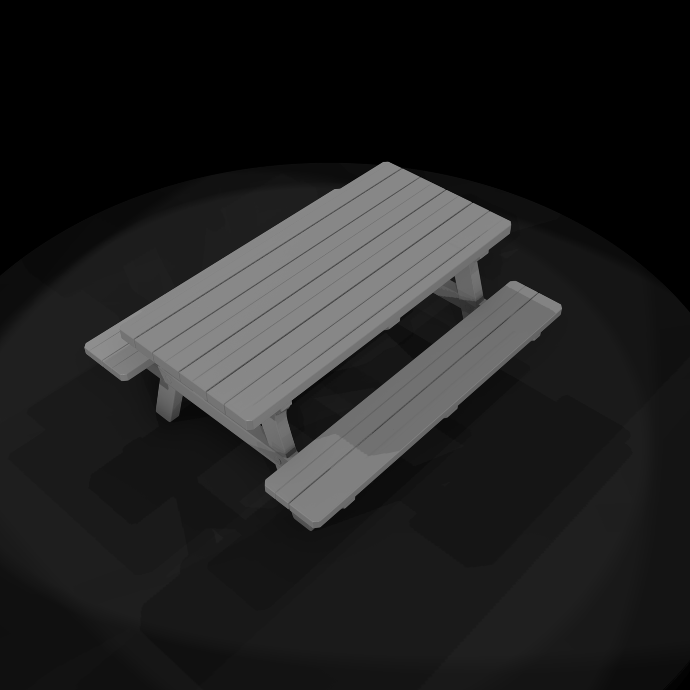 Minimalist Picnic Table