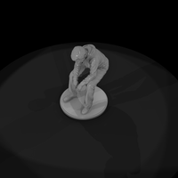 Slumped Seated Man — thumbnail 7