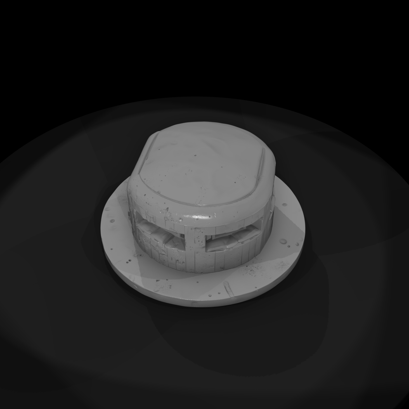WWII Pacific Reinforced Pillbox