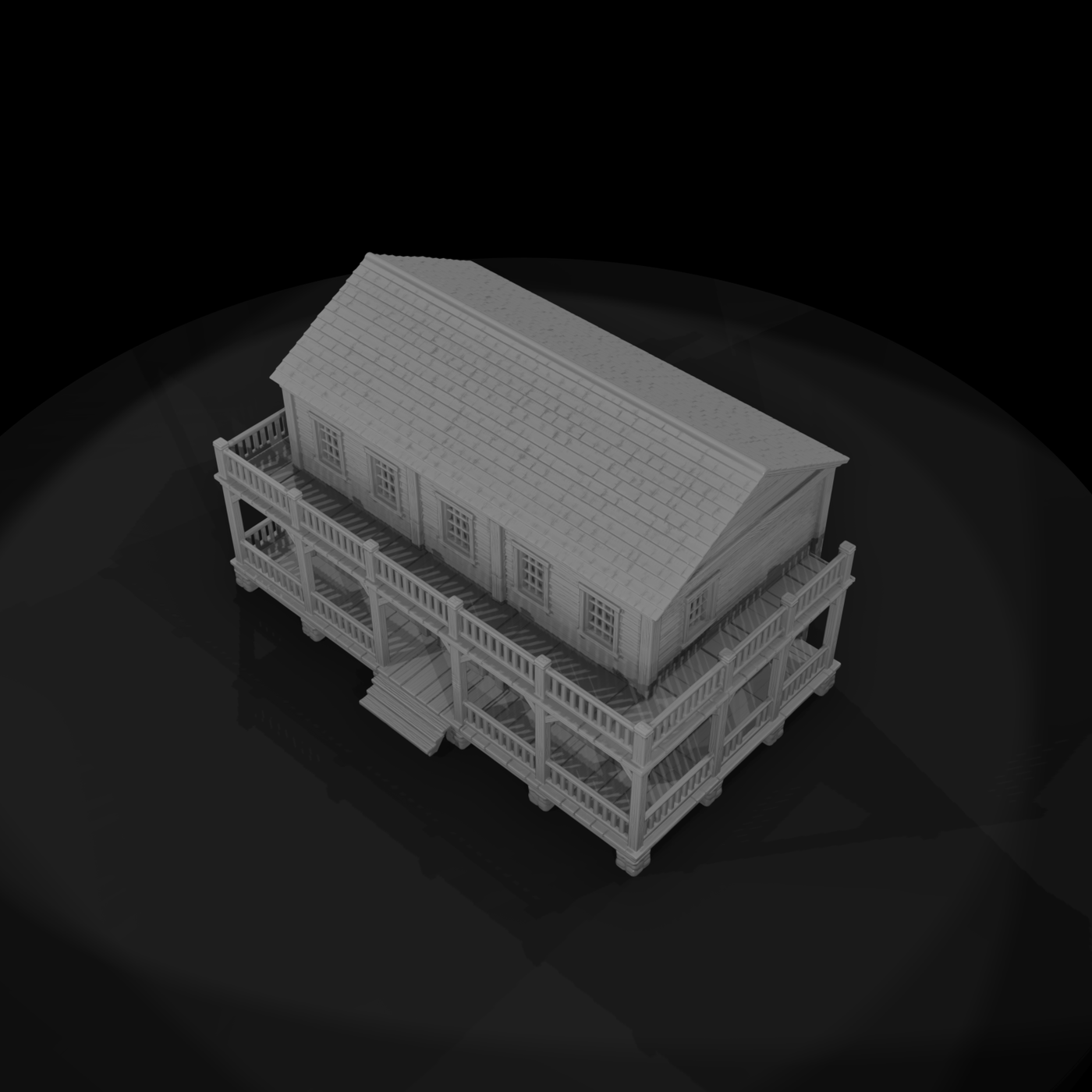 Frontier Fort Officers' Quarters