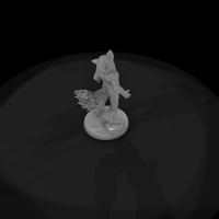 Anthropomorphic Wolf Character Figure — thumbnail 7