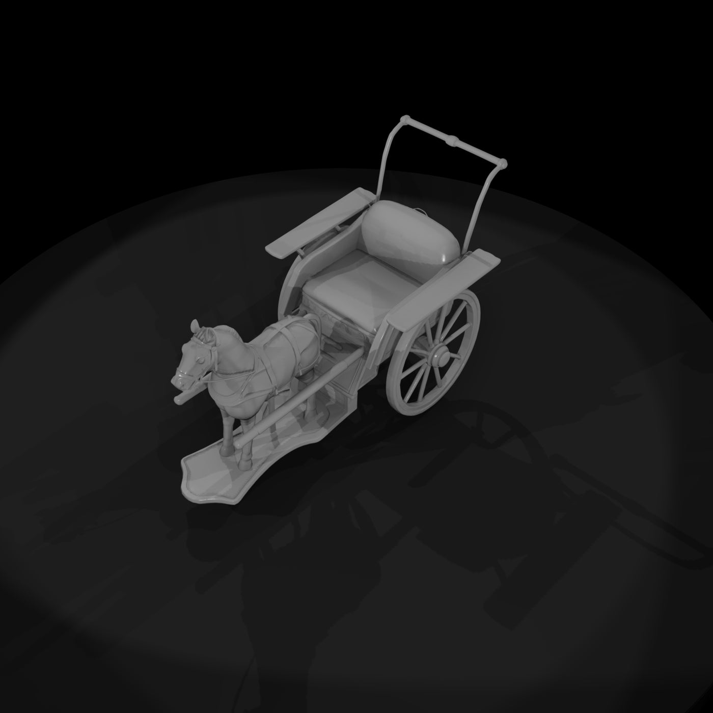 horse-drawn-carriage-3d-model