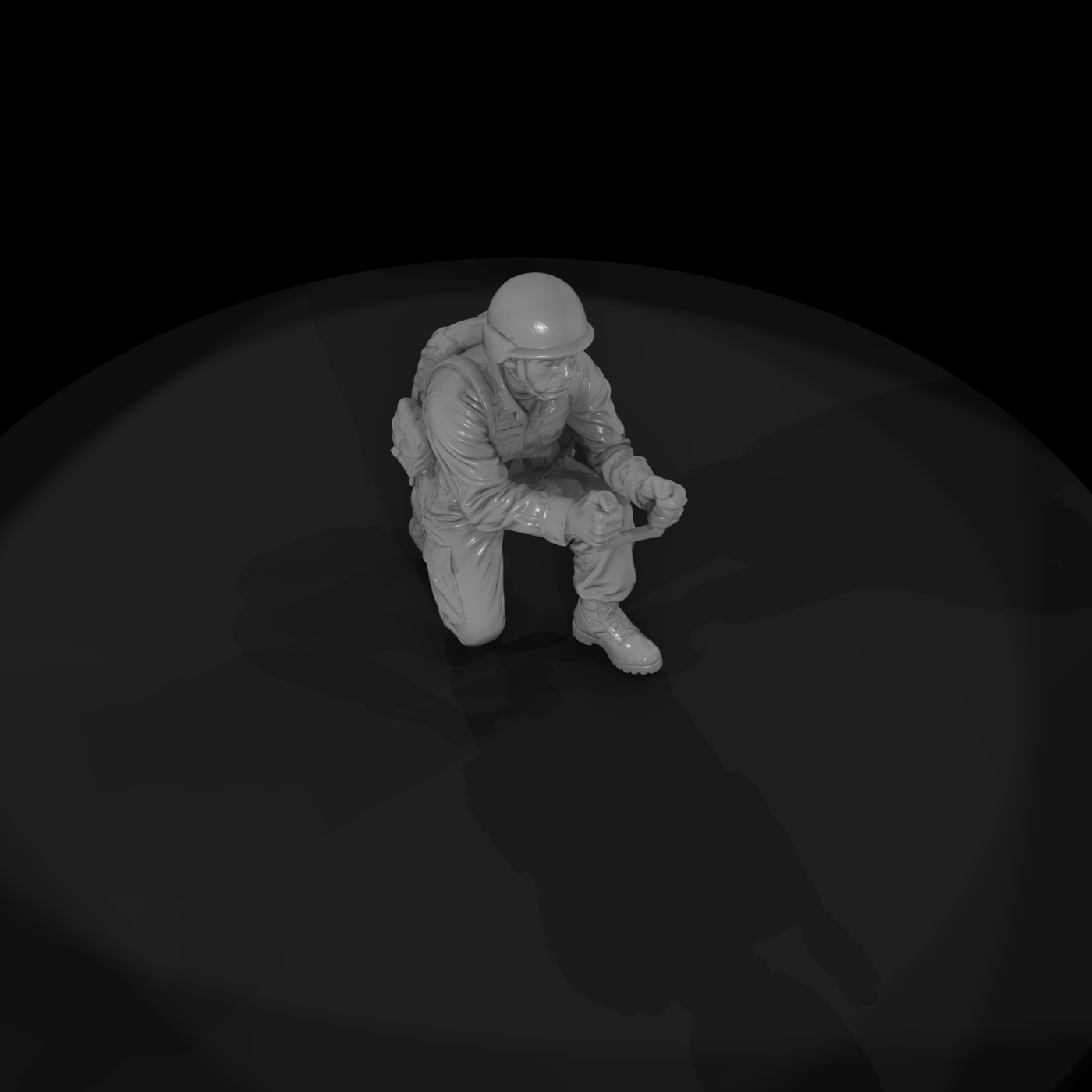 Mod Army 005 Modern U S Army Machine Gun Assistant