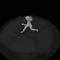 1950s-beach-goers-girl-running — thumbnail 9