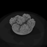 low-poly-sculpted-bush-terrain-miniature-3d-model — thumbnail 6