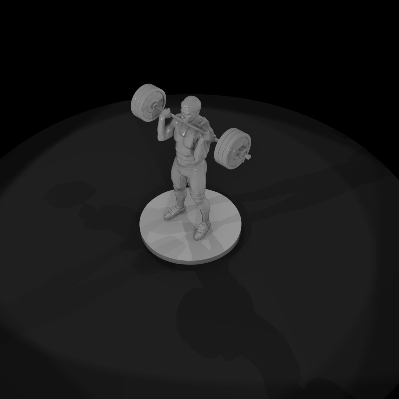 poparc-0271-weightlifter-clean-pose