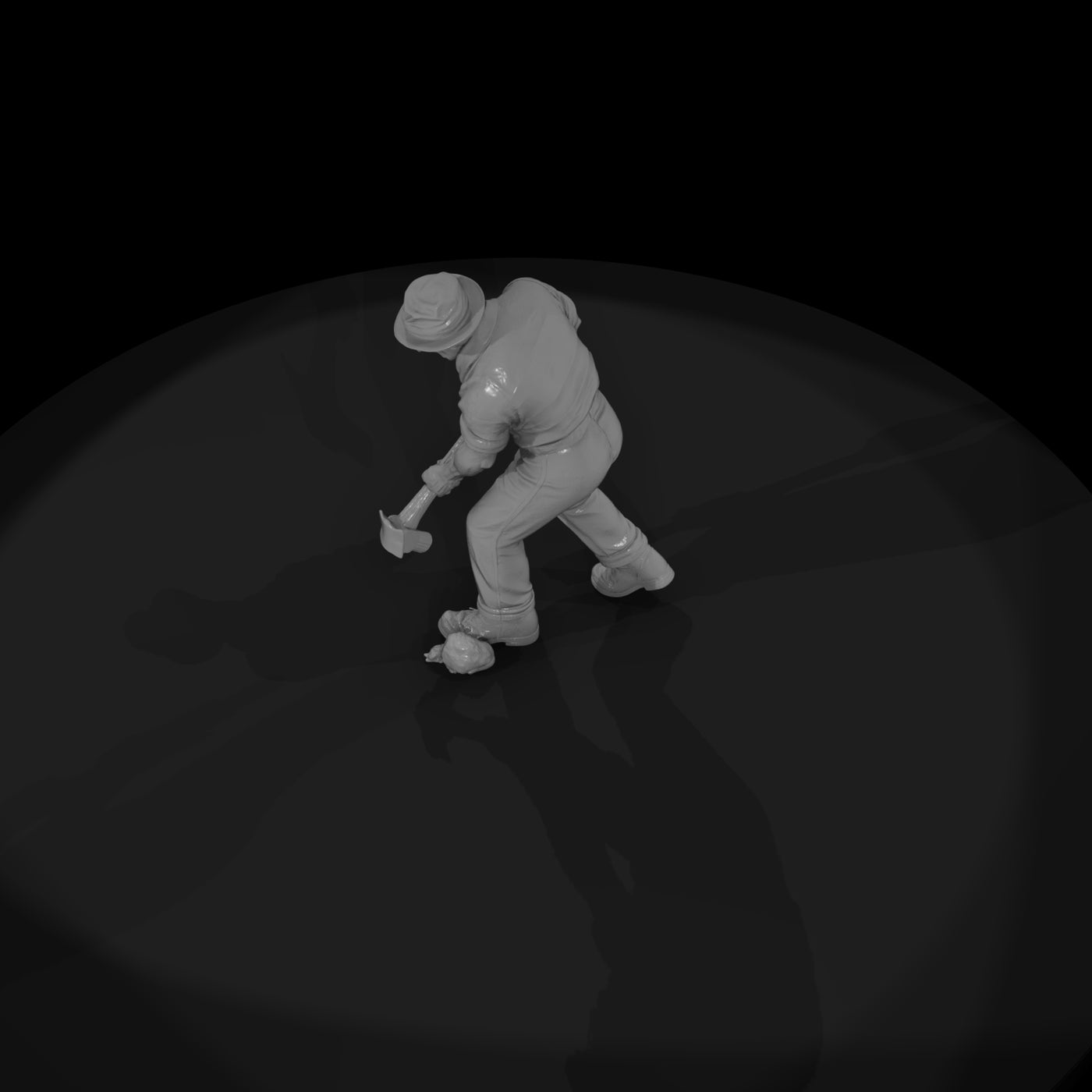 1950s-chain-gang-workers-inmate-with-glasses