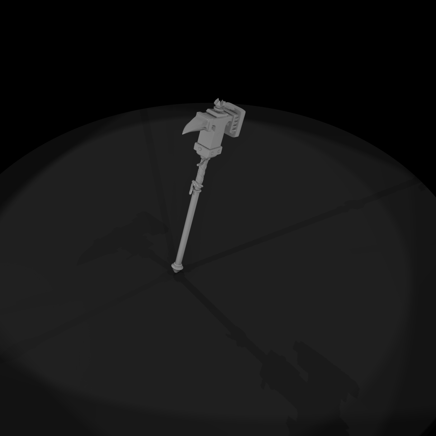 Stylized Fantasy War Hammer