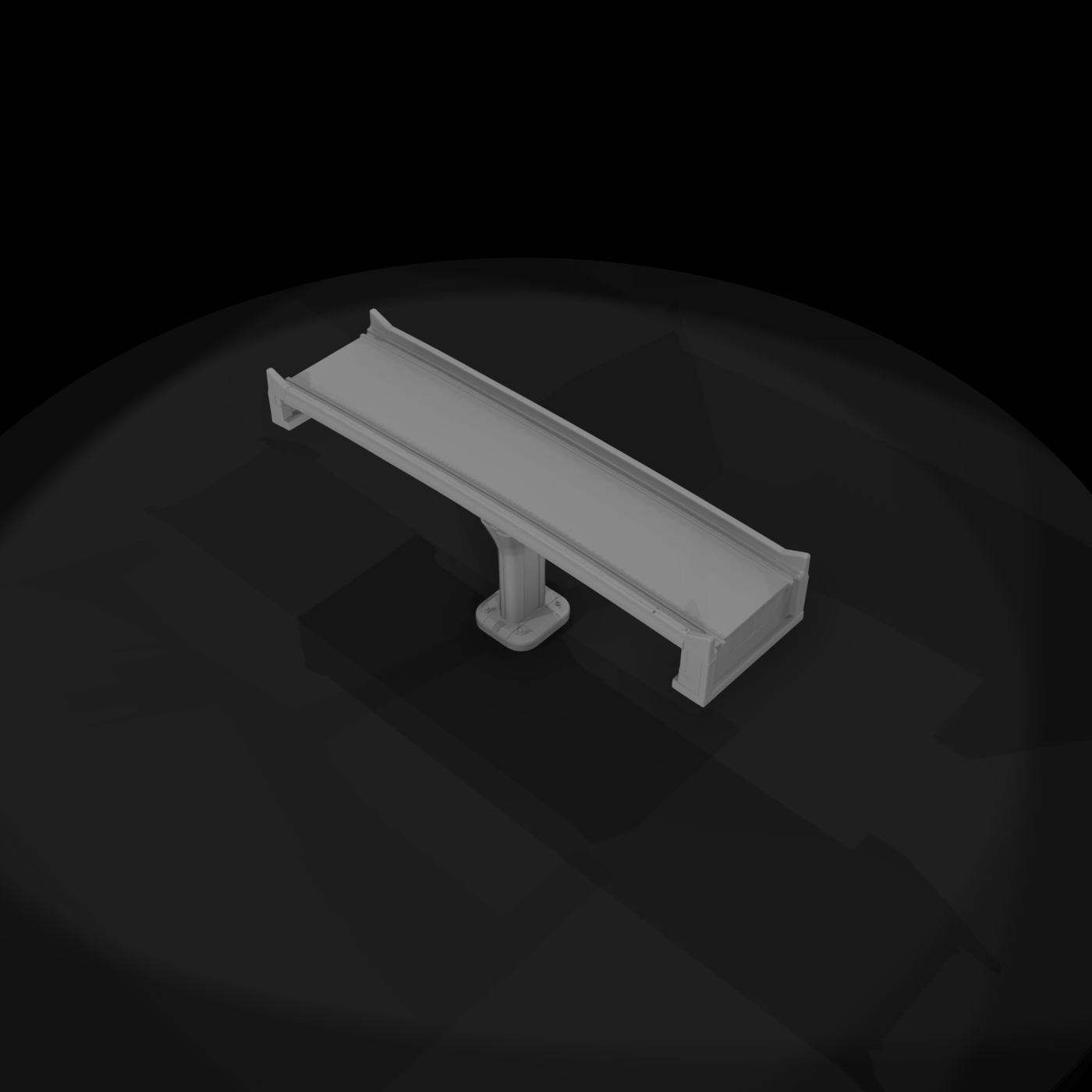 Box Girder Highway Overpass Section
