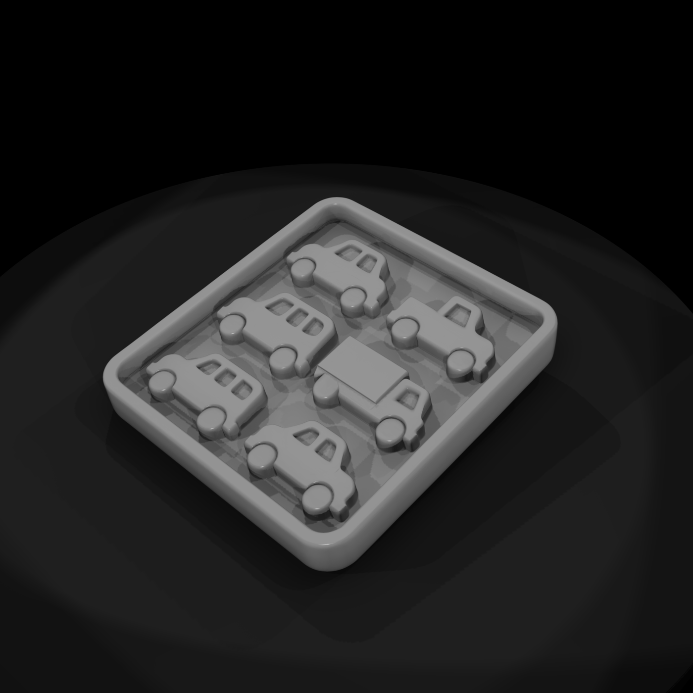 Mr Toyprops 100 001 029 Toy Vehicle Storage Tray