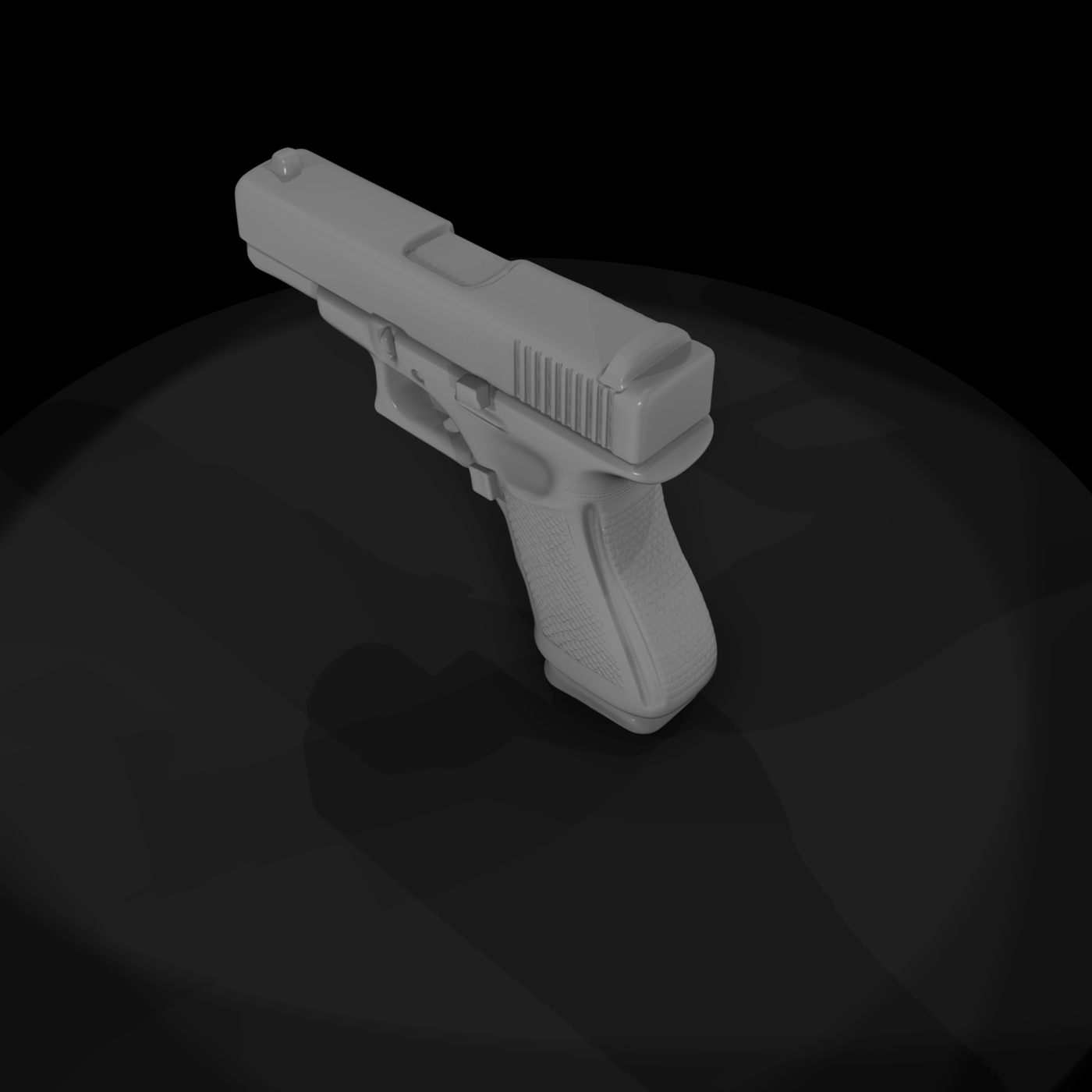 Compact Semi-Auto Pistol Two-Tone