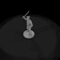 1980s Police Officer with Baton Raised — thumbnail 7