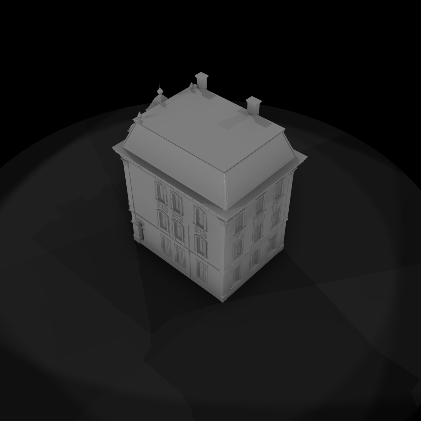 Ornate Neoclassical Townhouse
