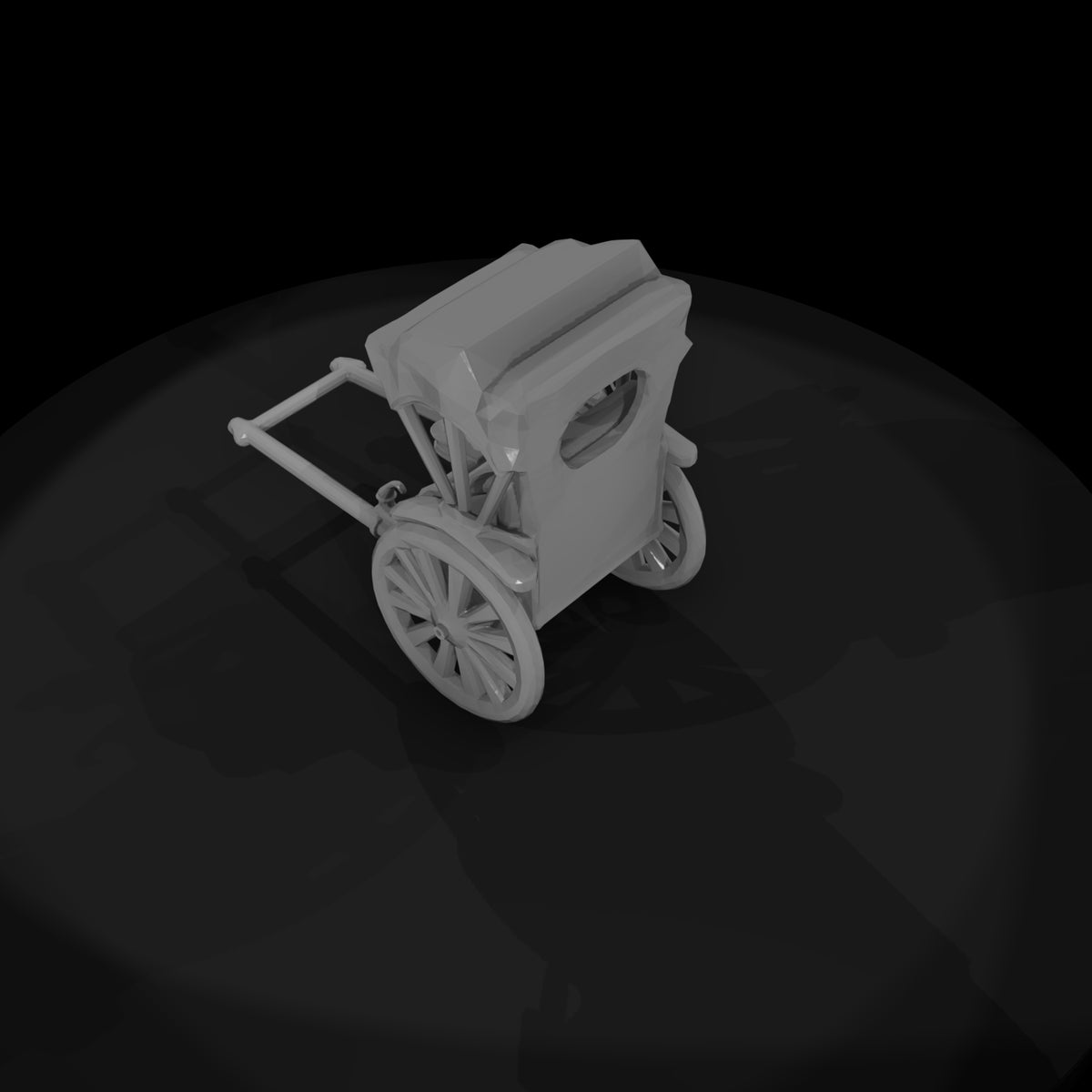 low-poly-traditional-rickshaw-for-dioramas-435908