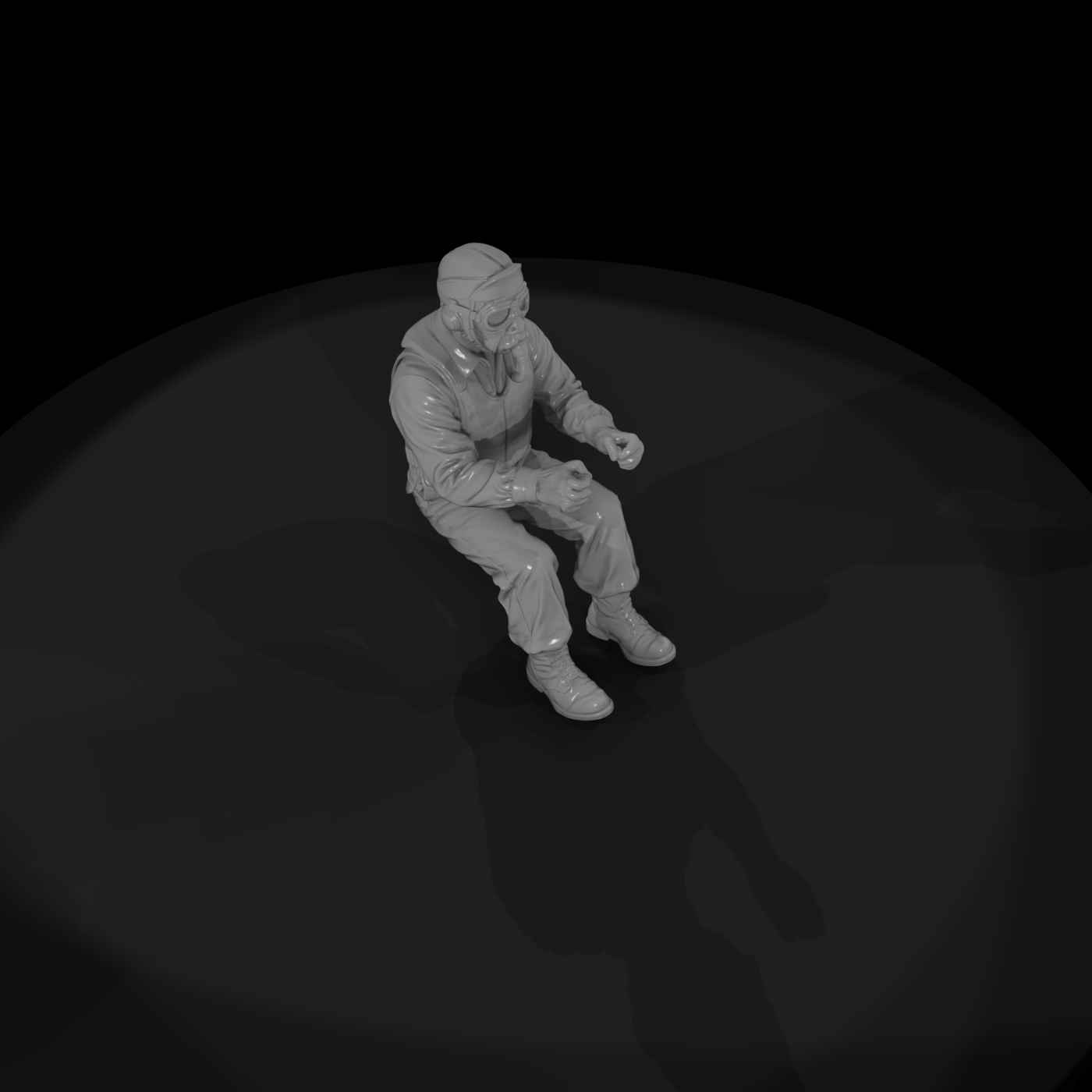 Ww2 Usaaf 099 Wwii U S Army Air Forces Pilot Figur