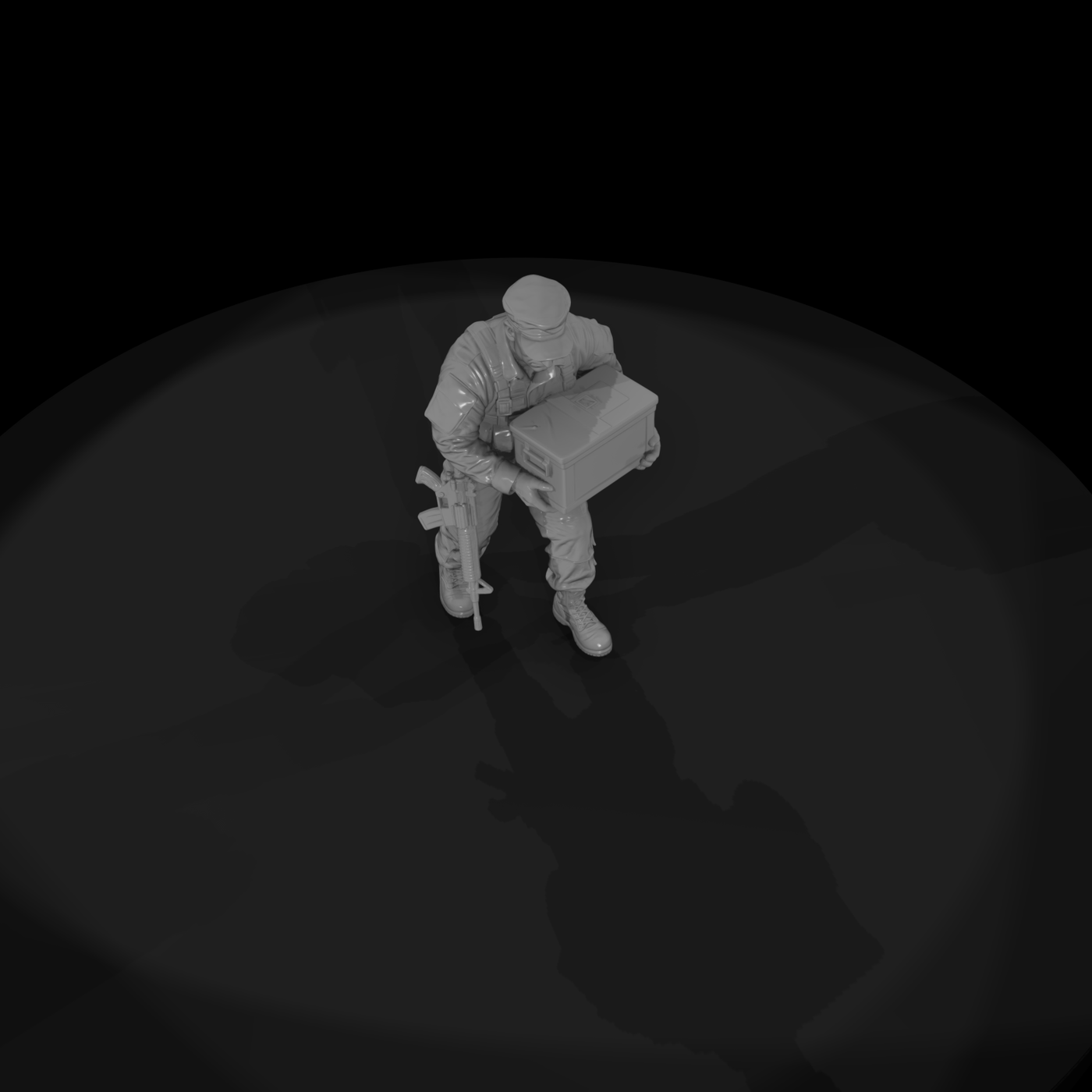Mod Army 049 Modern U S Army Rifleman Figure
