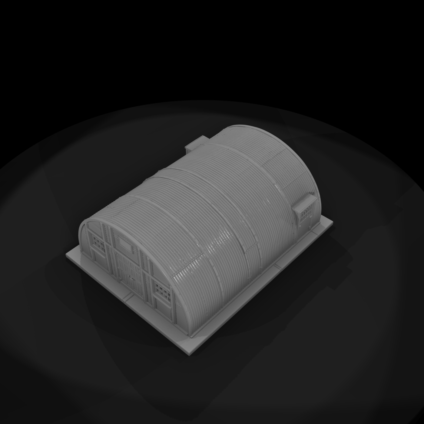 WWII Pacific Quonset Hut