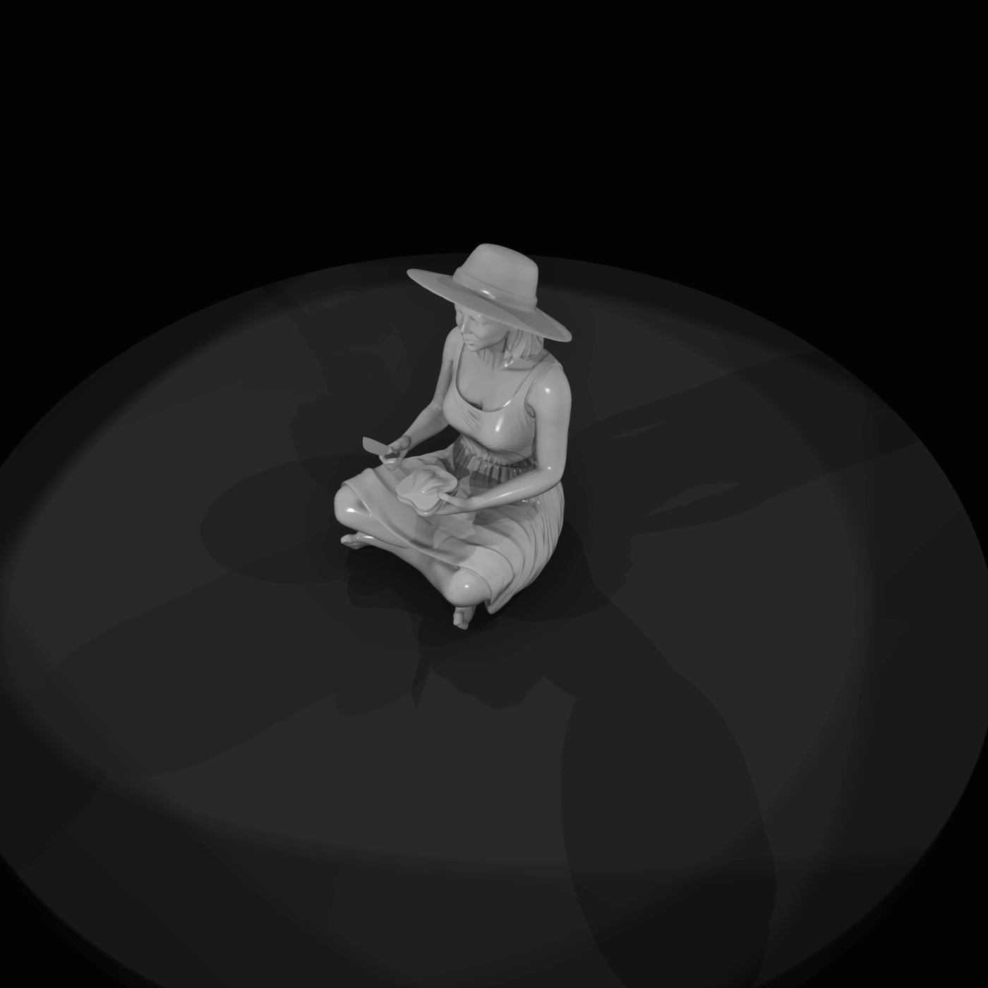 seated-female-figure-miniature-figurine