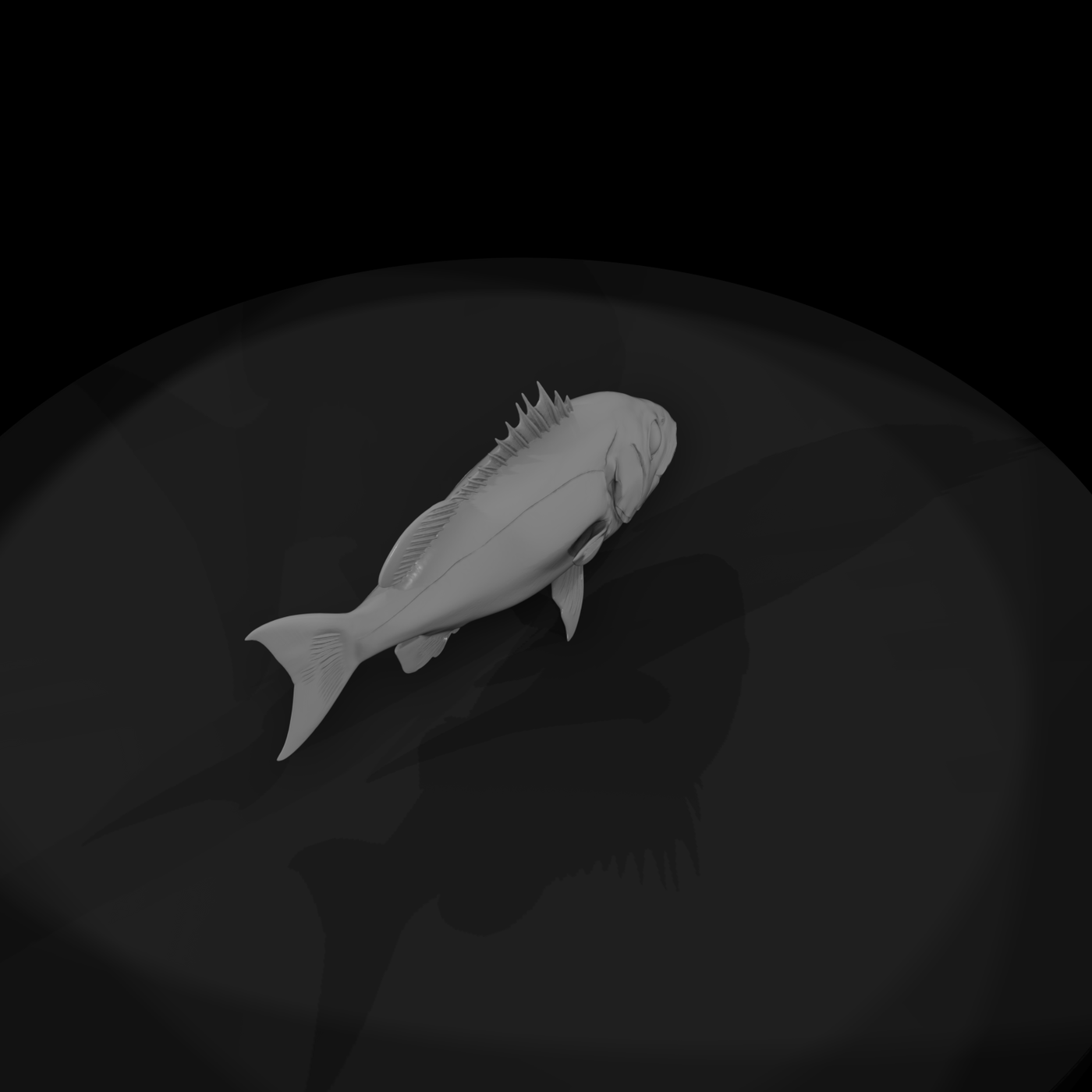 Realistic Snapper Fish