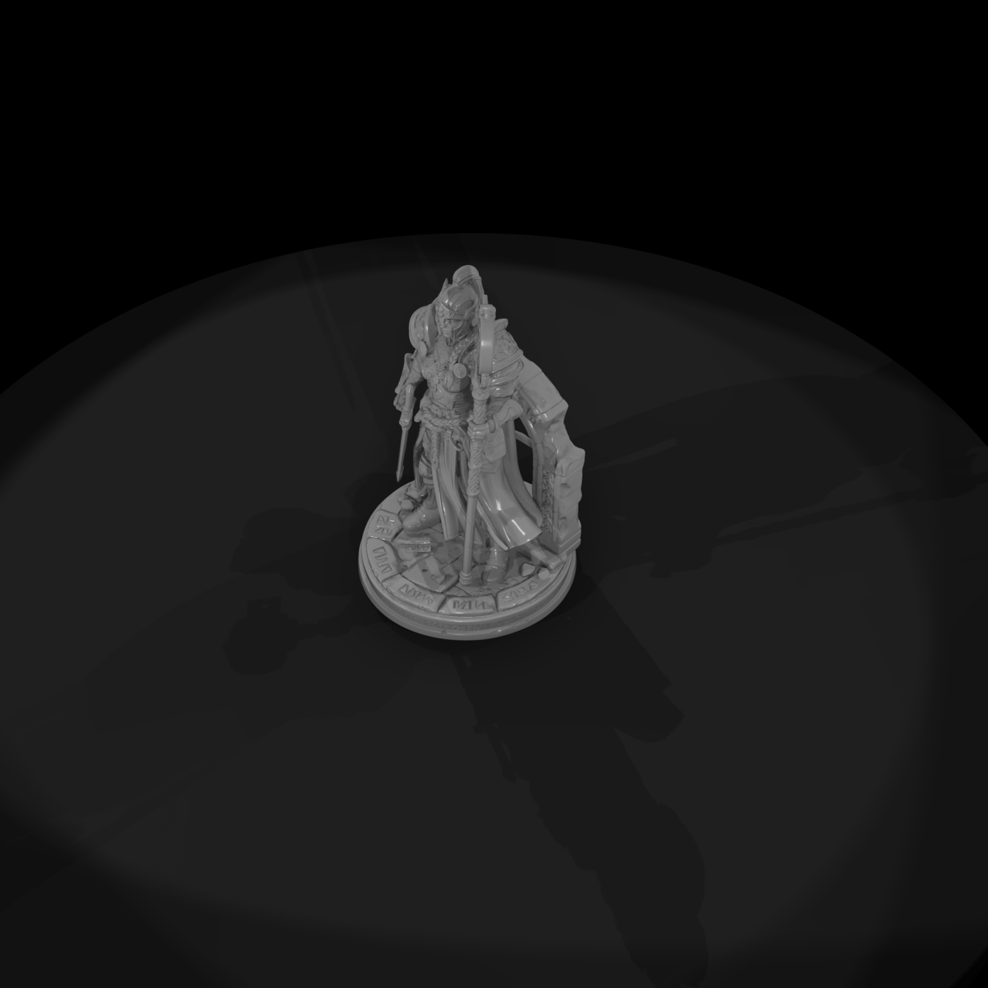 Poparc 0085 Tomb Gate Guardian Alternate Pose