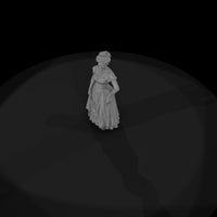 historical-dress-3d-model — thumbnail 8