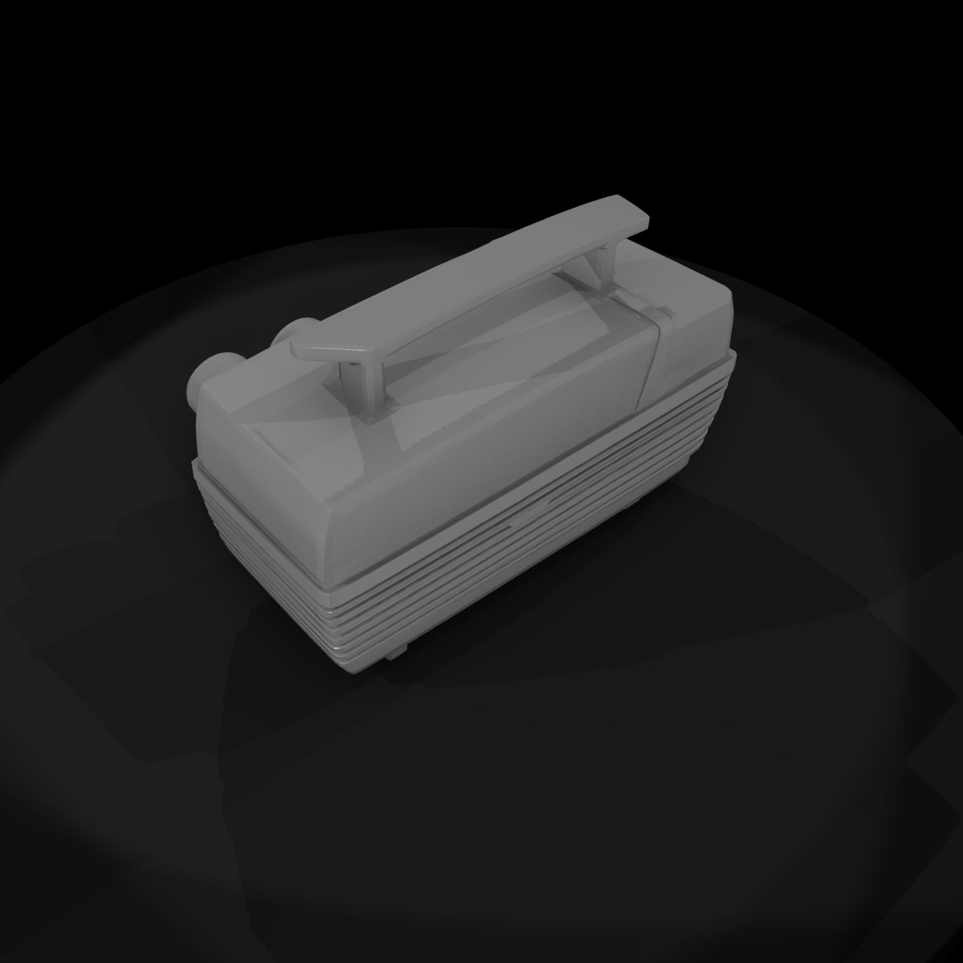 Retro Portable Amplifier Prop