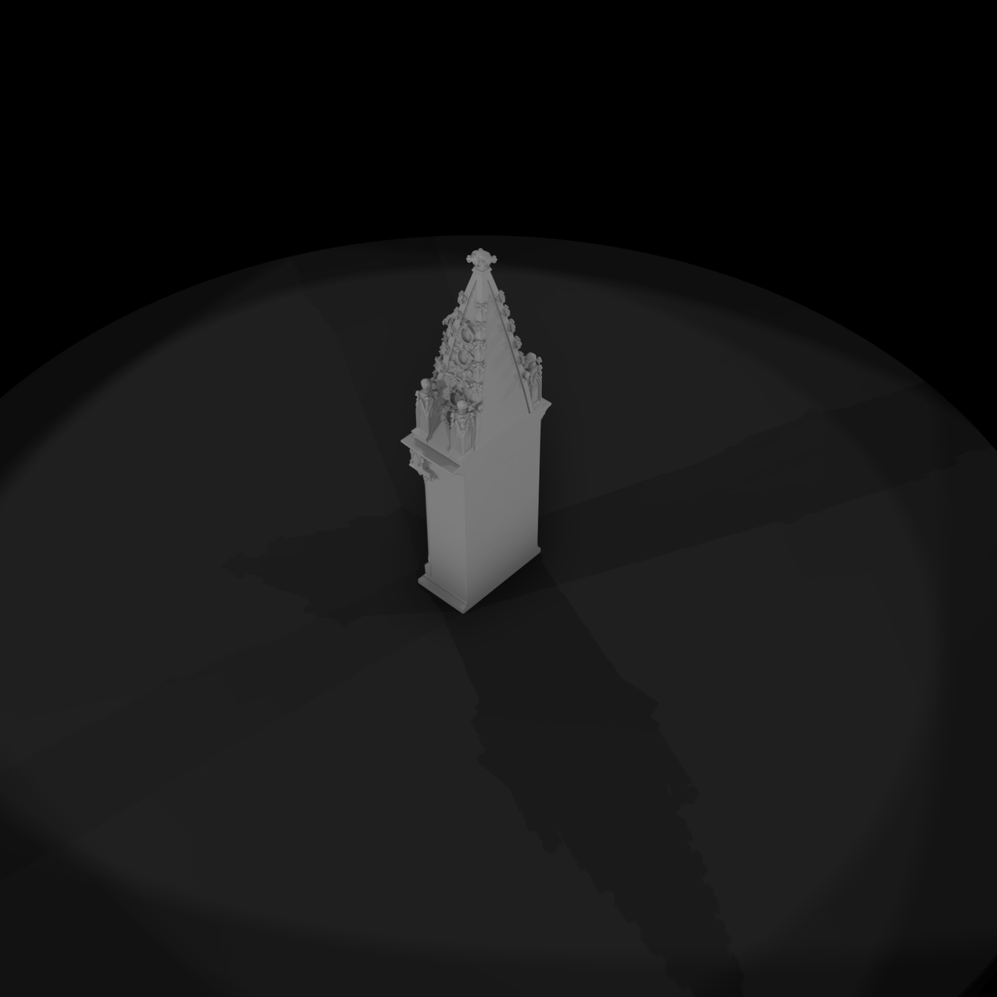 Ornate Gothic Chapel Niche — Shrine and Layouts