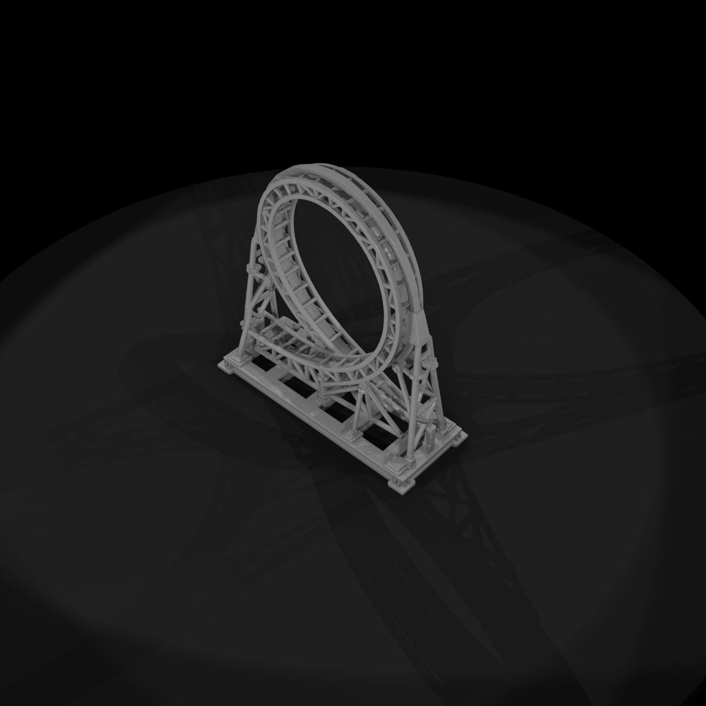 Roller Coaster Vertical Loop