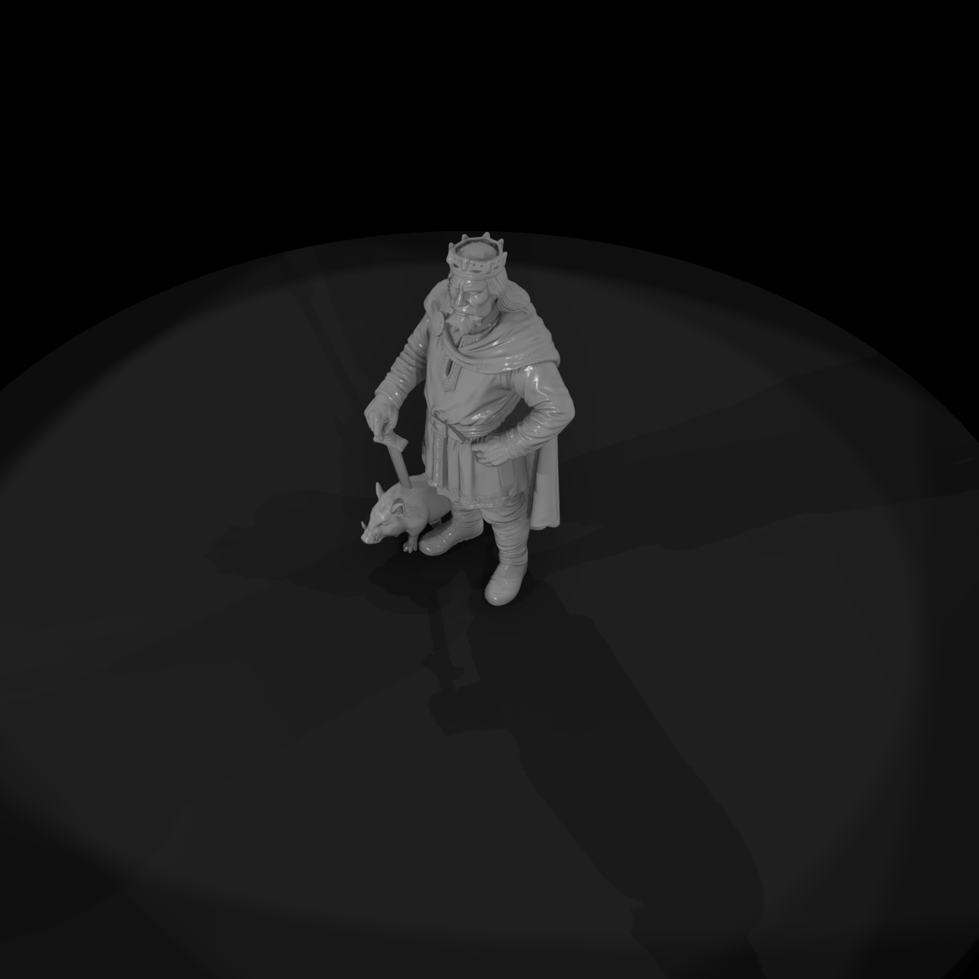 Myth 0310 Mythology Freyr Miniature Figure