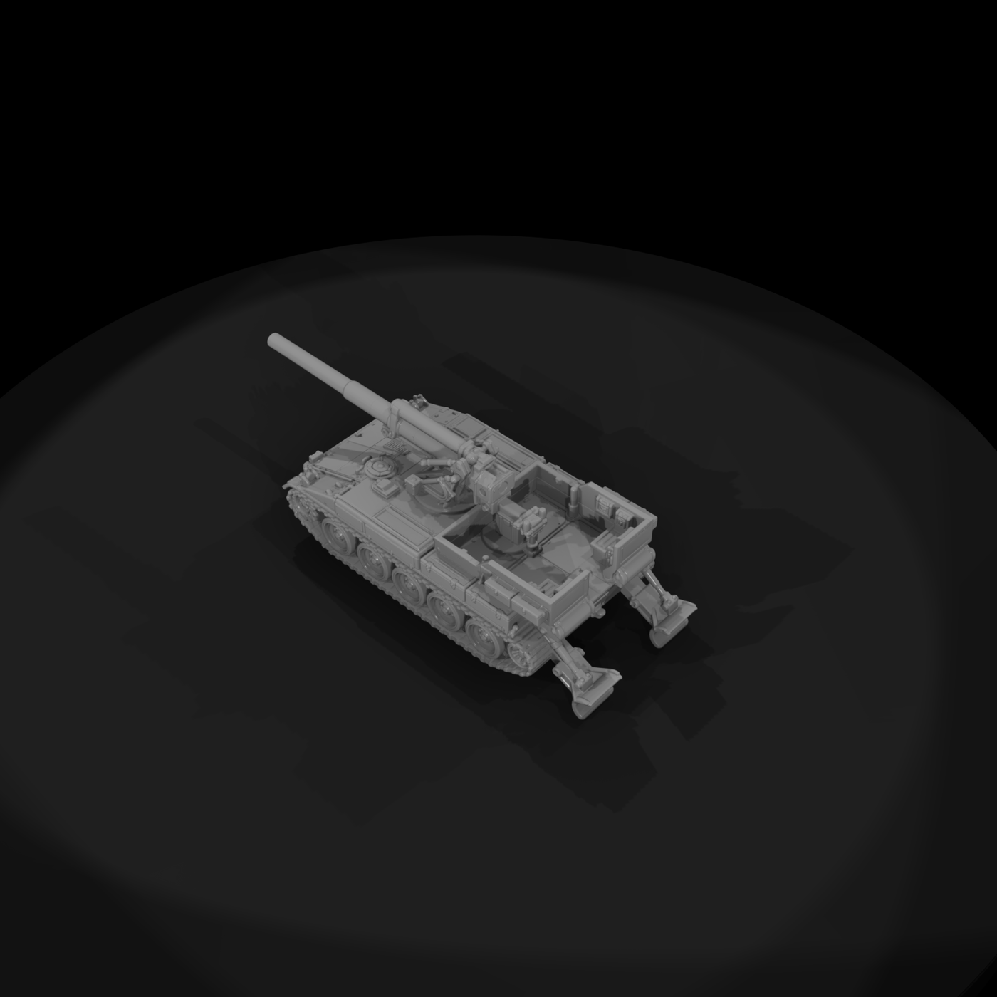 Mil 226 1980S Cold War 8 Inch Self Propelled Gun