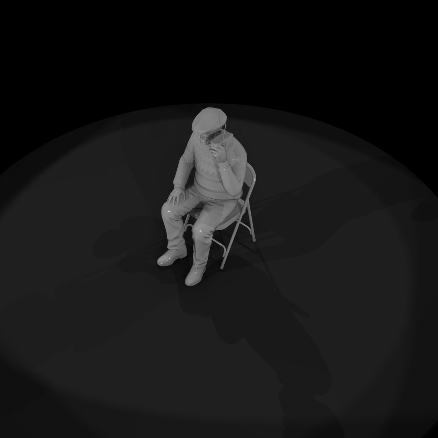 black-friday-elderly-man-with