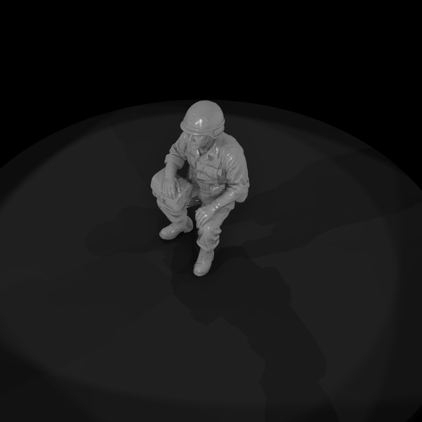 Vn Army 060 Vietnam U S Army Field Medic Figure