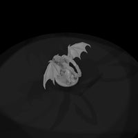 unpainted-resin-manticore-3d-tabletop-miniature-km — thumbnail 6