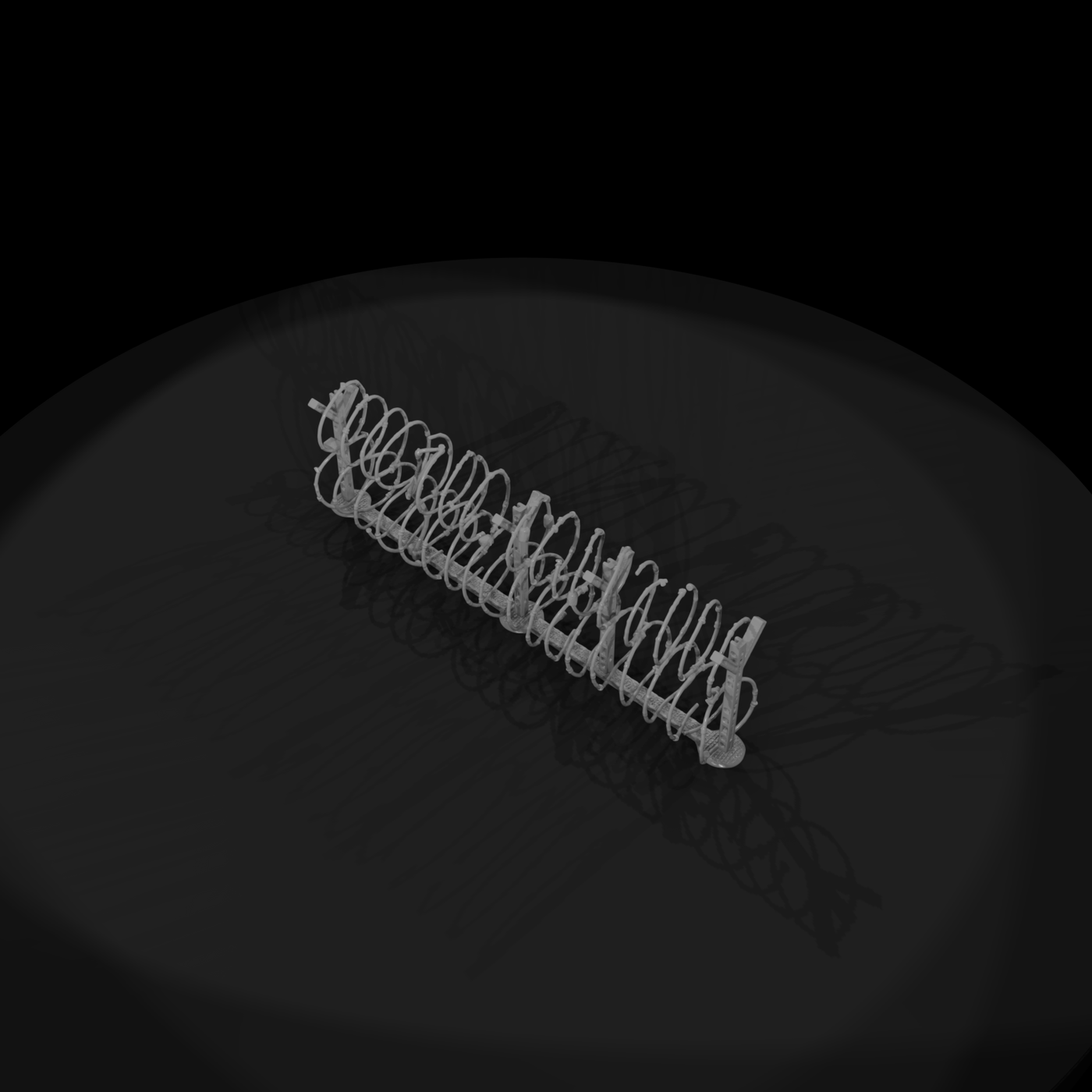 Concertina Wire Barrier Section