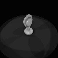 vintage-tabletop-broadcast-microphone-with-on-the-air-sign — thumbnail 6
