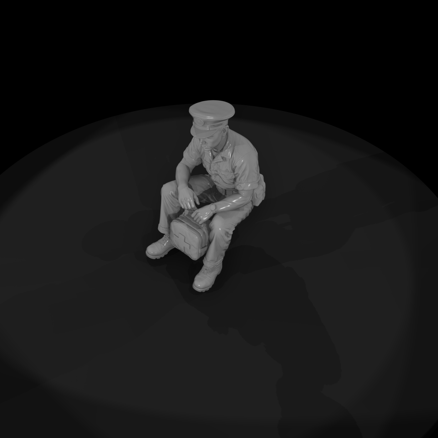 Vn Navy 010 Vietnam U S Navy Corpsman Figure
