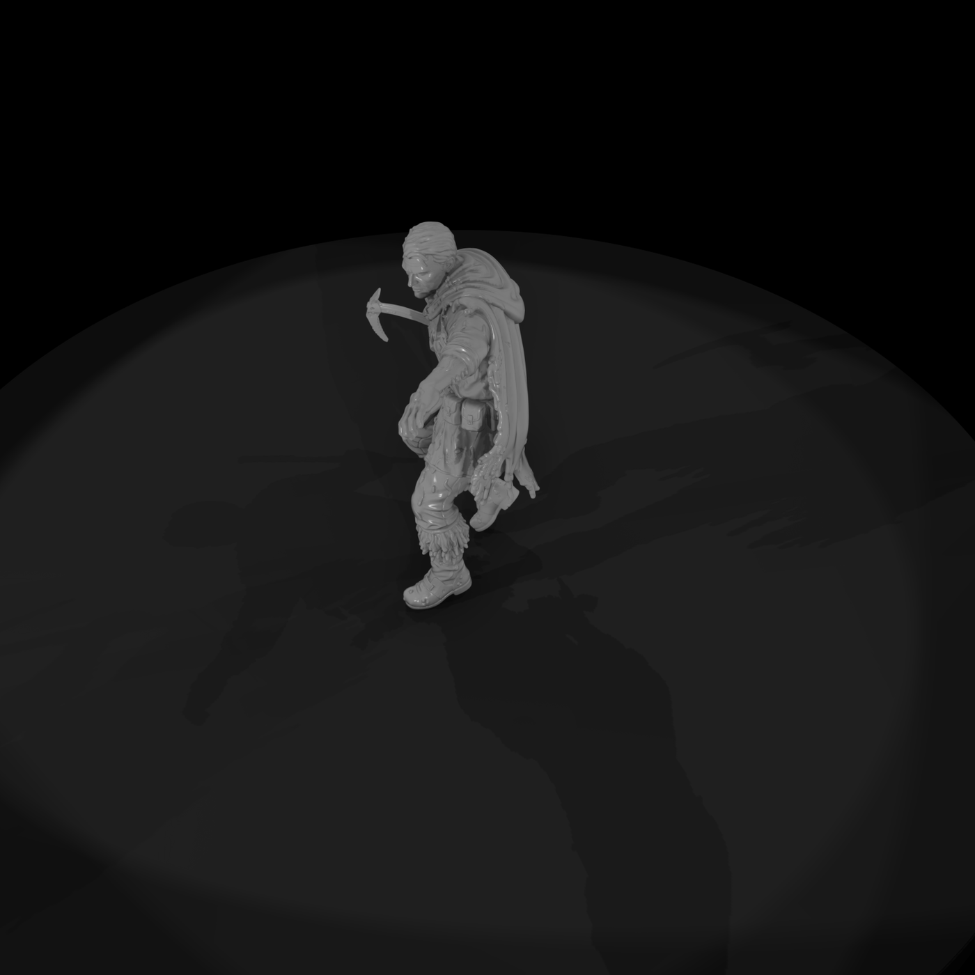 Poparc 0090 Sunken Temple Explorer Alternate Pose