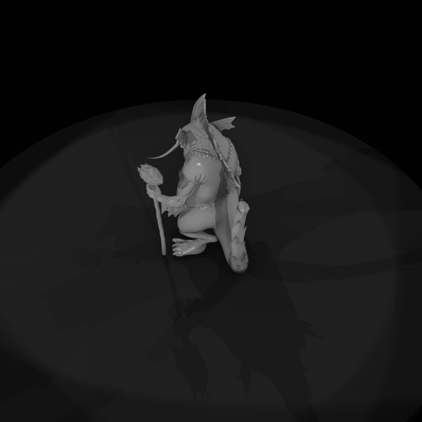 Fish Shaman Fantasy