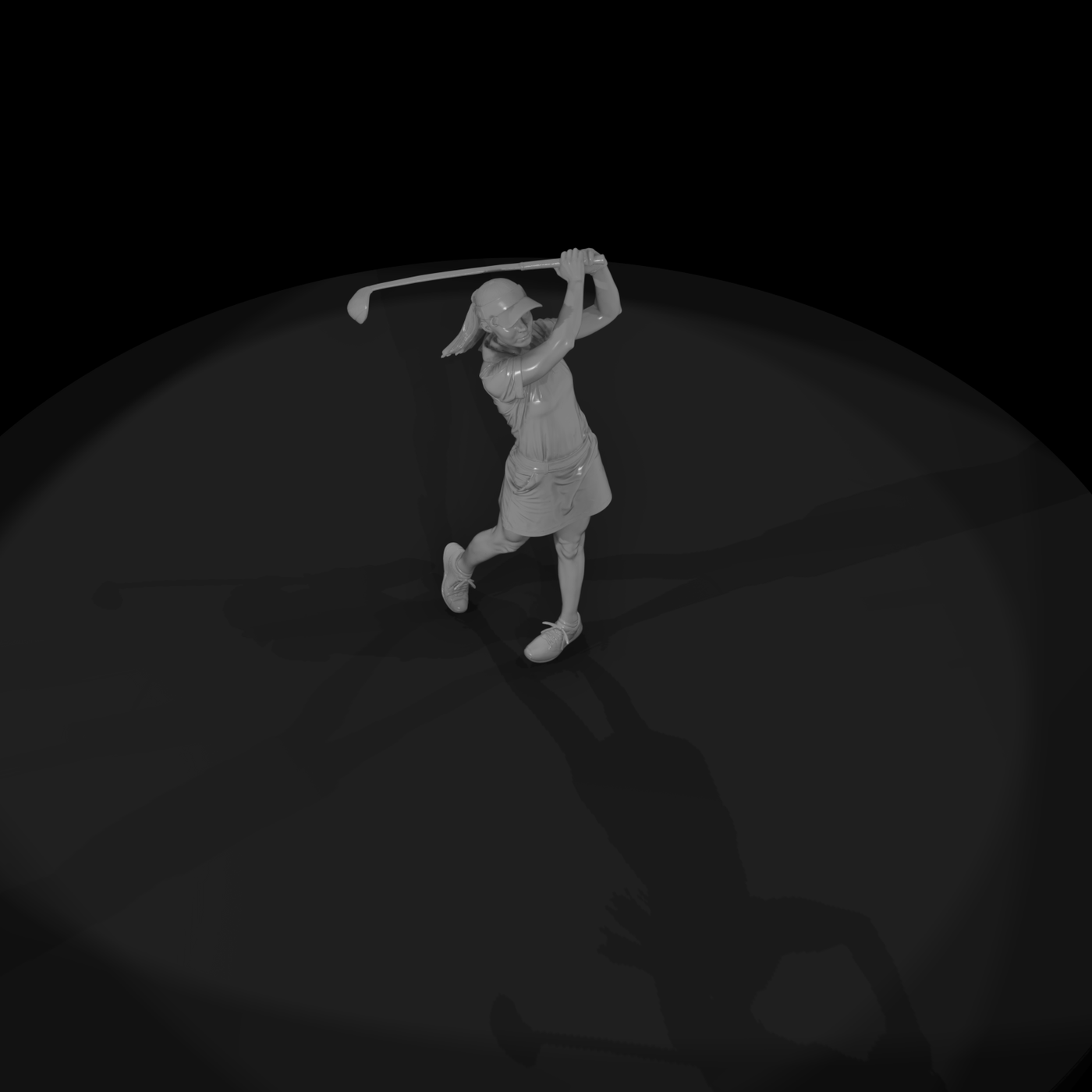 0083 Sports Golfer F Driver