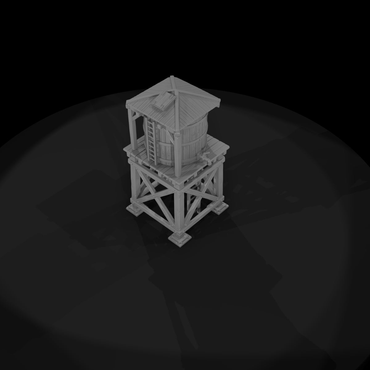 mil-062-wild-west-fort-water-tank-stand