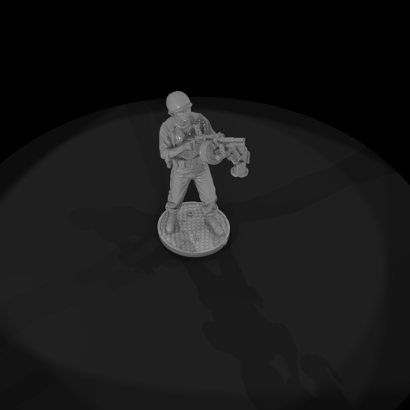 Ww2H 082 United States Destroyer Gunner