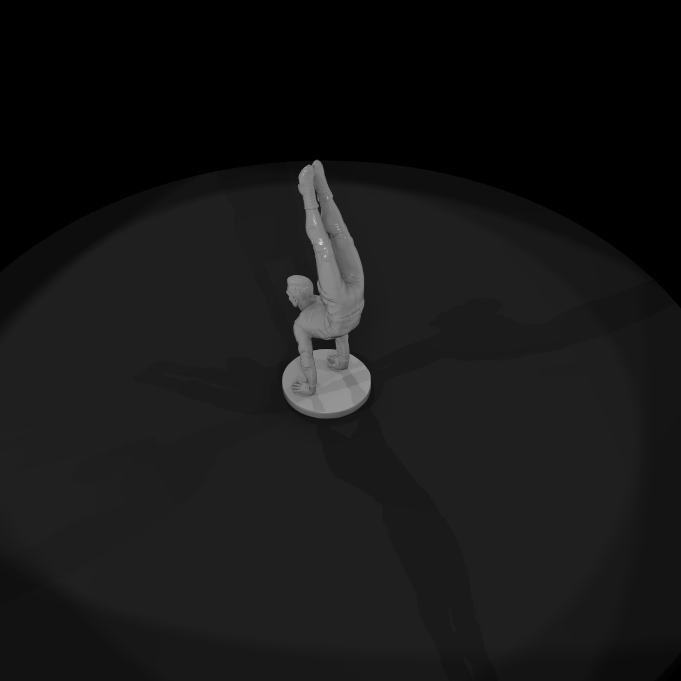 Sideshow Contortionist Handstand